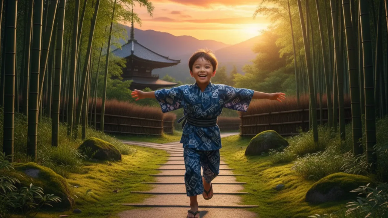 Kategori Nama Jepang Laki-laki Berdasarkan Makna (c) Ilustrasi AI