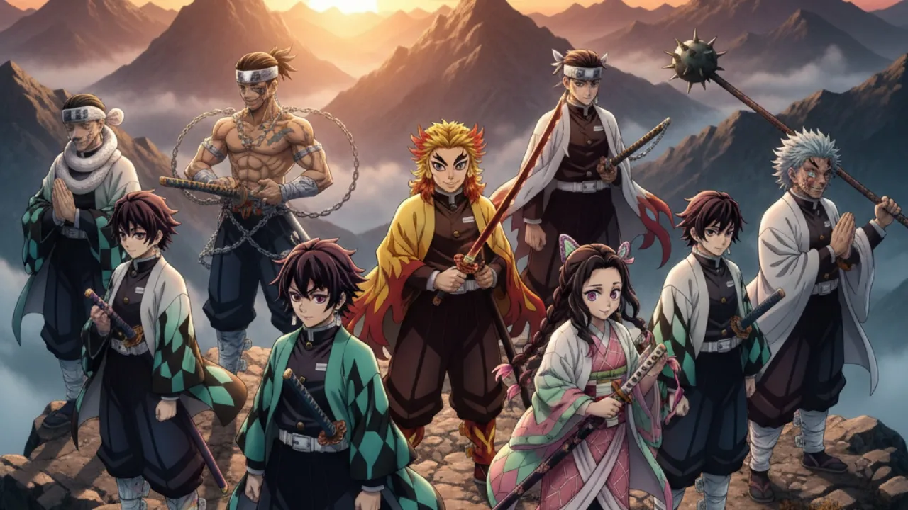 Hashira: Para Pilar Terkuat (c) Ilustrasi AI