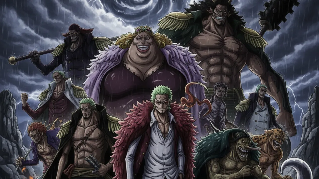 Antagonis dan Musuh Utama dalam One Piece (c) Ilustrasi AI