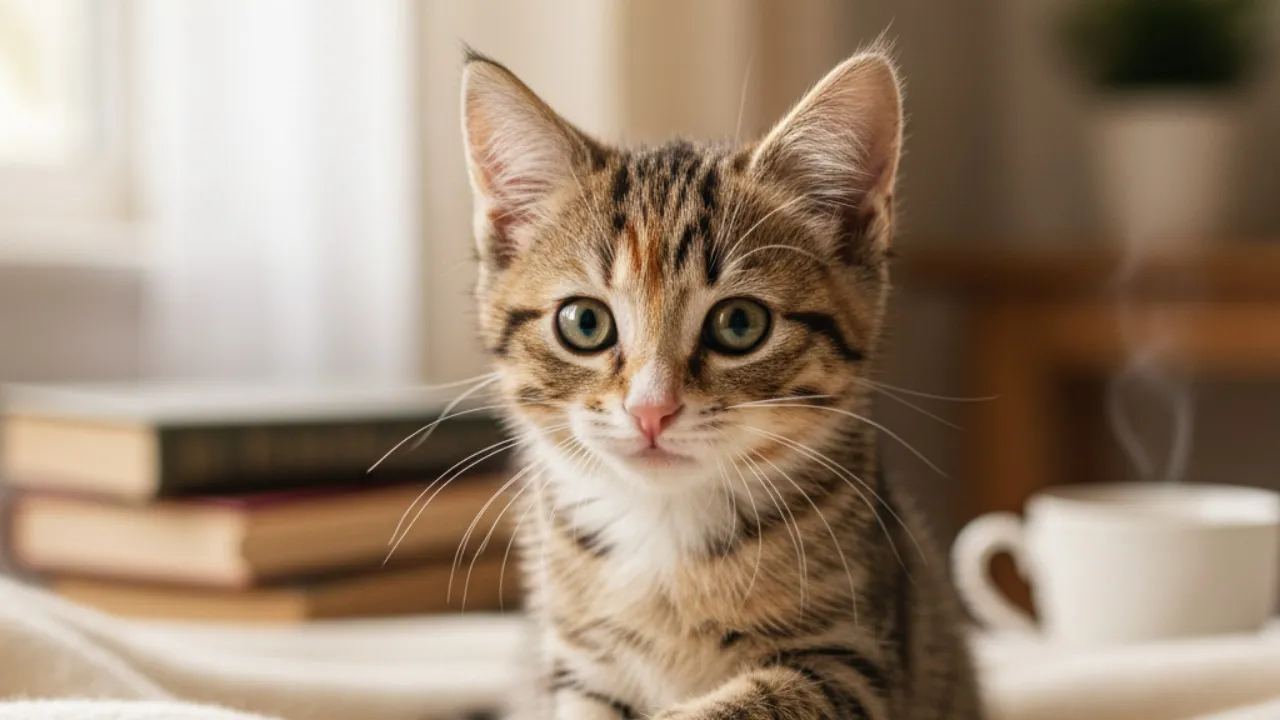 Tips Memilih dan Mengajarkan Nama Kucing Lucu (c) Ilustrasi AI