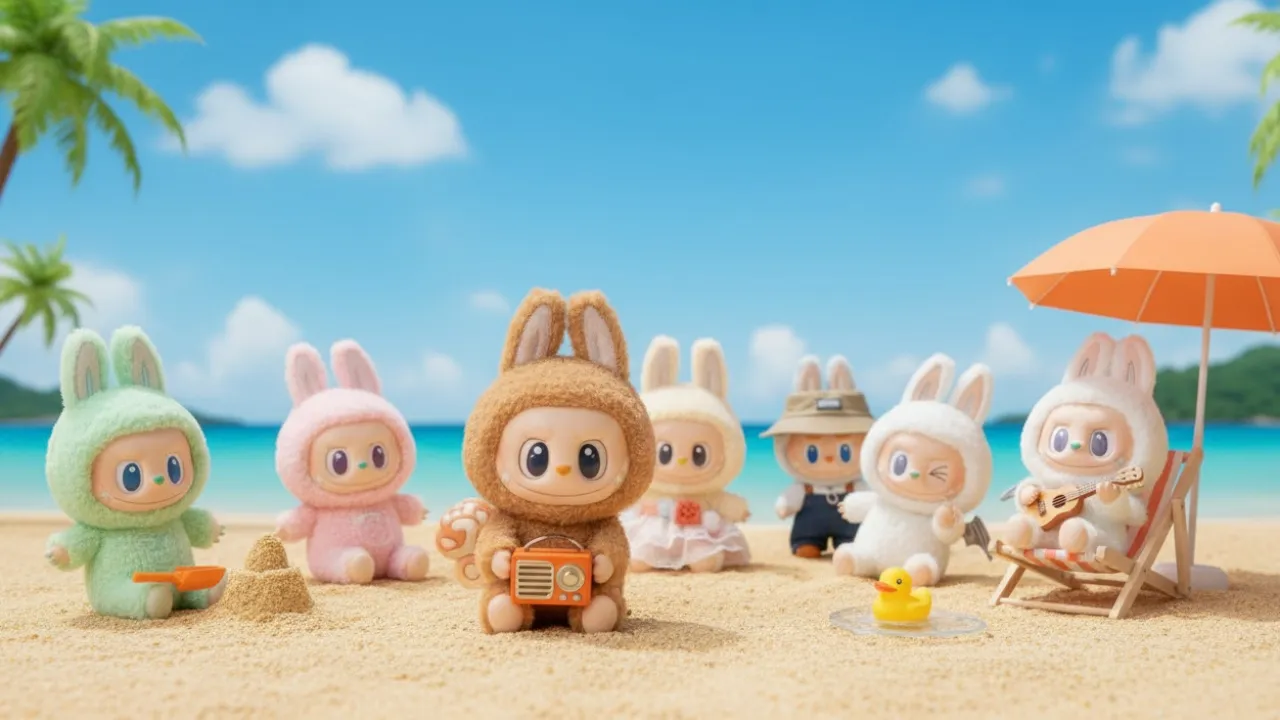 Nama-nama Varian Labubu Versi 2 (Have A Seat) (c) Ilustrasi AI