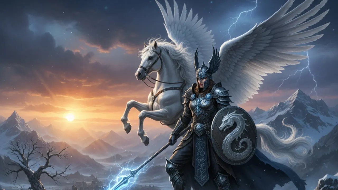 Nama Mitologi Nordik dan Celtic yang Kuat (c) Ilustrasi AI