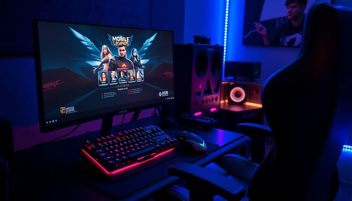 Daftar Nama ML Keren Simple Terpopuler (c) Ilustrasi AI