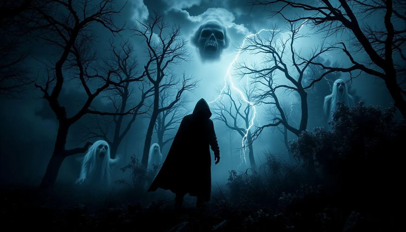 Kategori Nama ML Seram Berdasarkan Tema (c) Ilustrasi AI