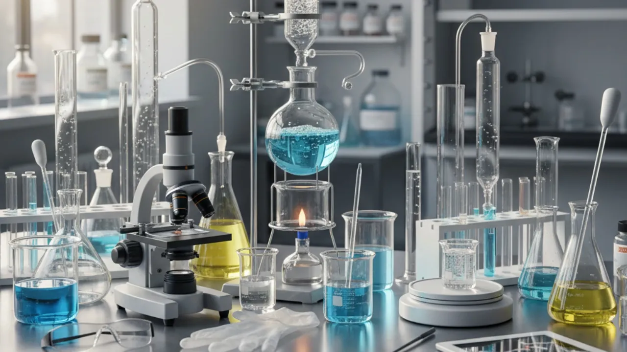 Pengertian dan Klasifikasi Alat Laboratorium (c) Ilustrasi AI