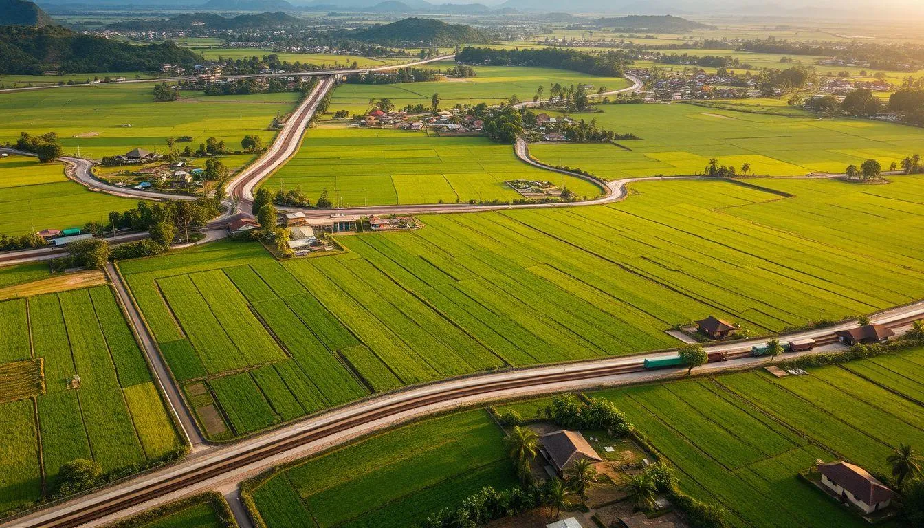 Manfaat dan Potensi Dataran Rendah Pulau Jawa (c) Ilustrasi AI