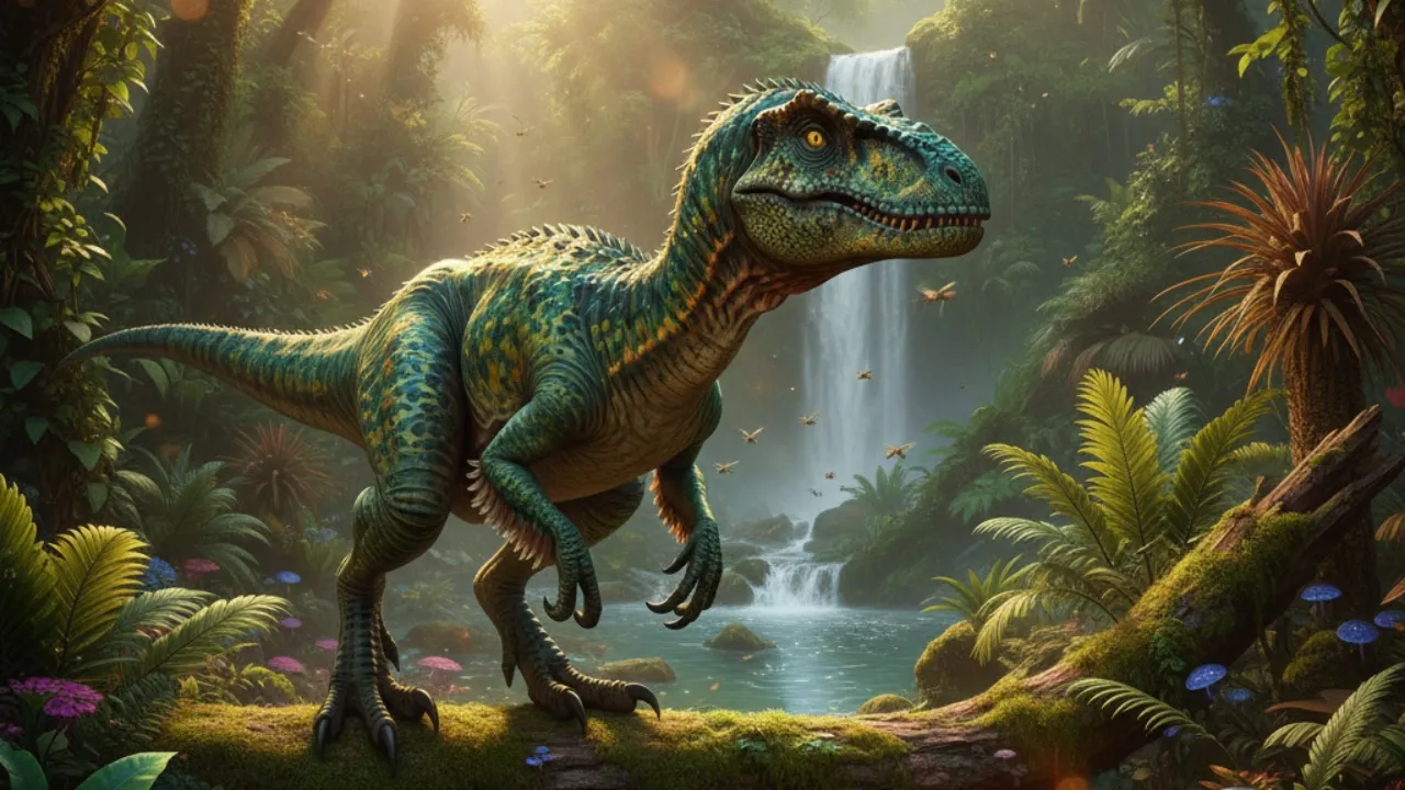 Sejarah Penemuan dan Klasifikasi Dinosaurus (c) Ilustrasi AI