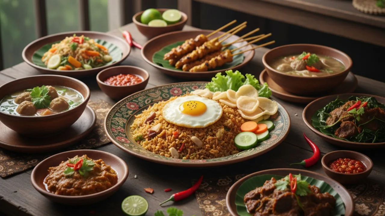 Pengertian dan Klasifikasi Nama-Nama Makanan (c) Ilustrasi AI