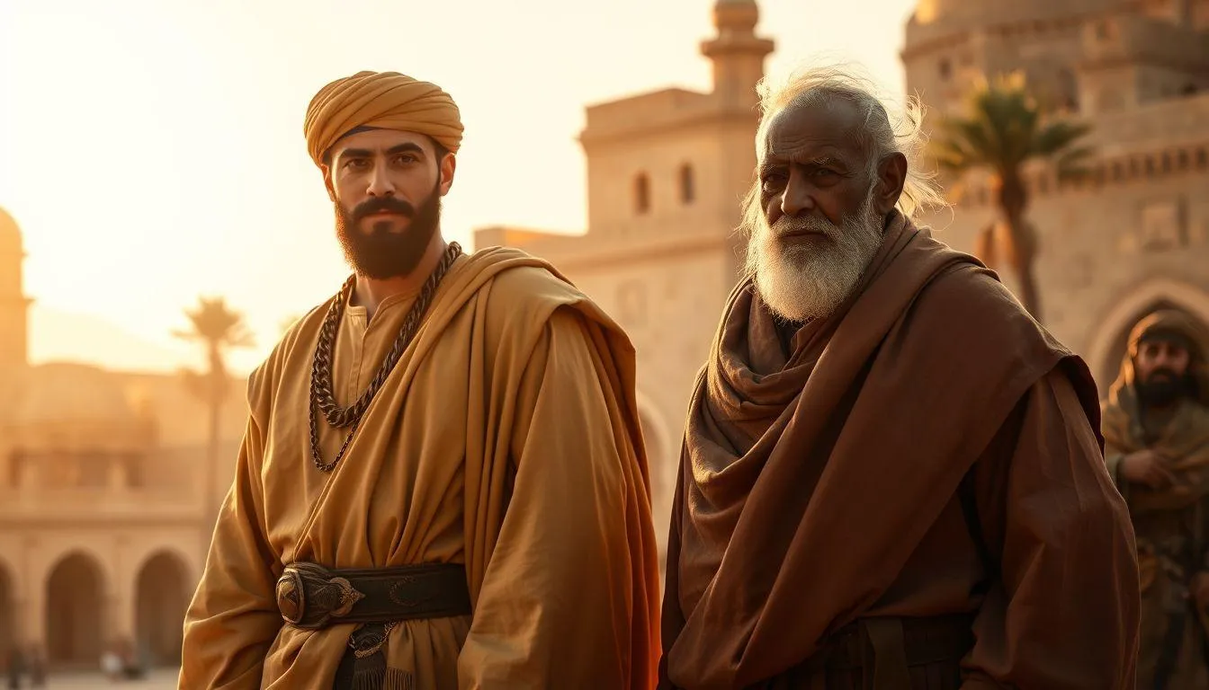 Paman yang Memeluk Islam (c) Ilustrasi AI