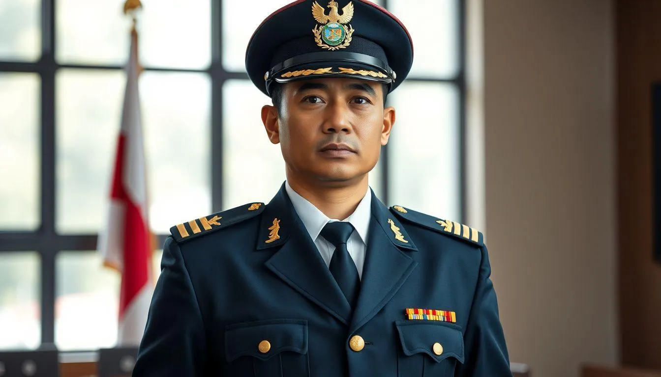 Golongan Perwira dalam Nama Pangkat Polisi (c) Ilustrasi AI