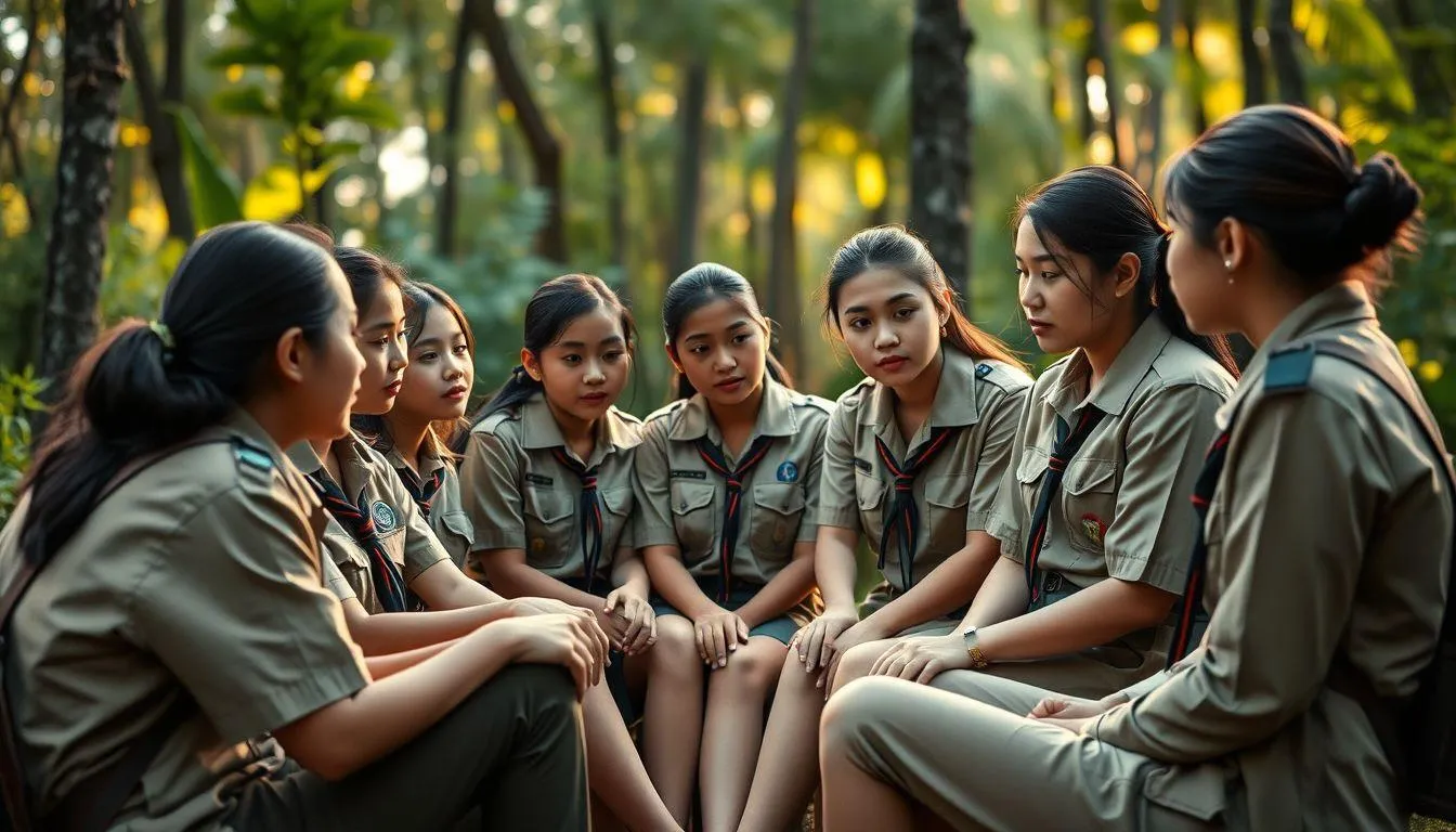 Tips Memilih Nama Regu yang Tepat (c) Ilustrasi AI