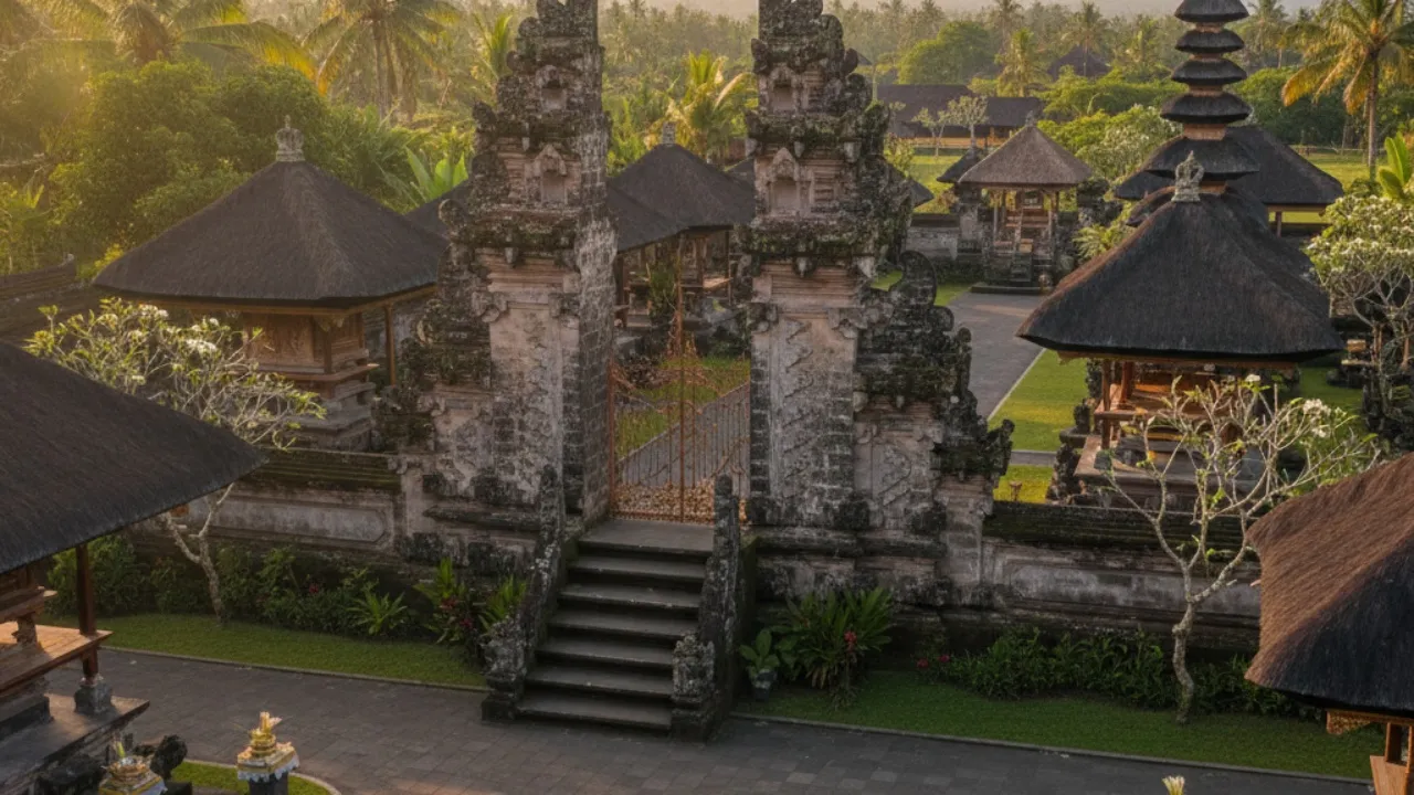 Daftar Nama Rumah Adat Bali dan Fungsinya (c) Ilustrasi AI