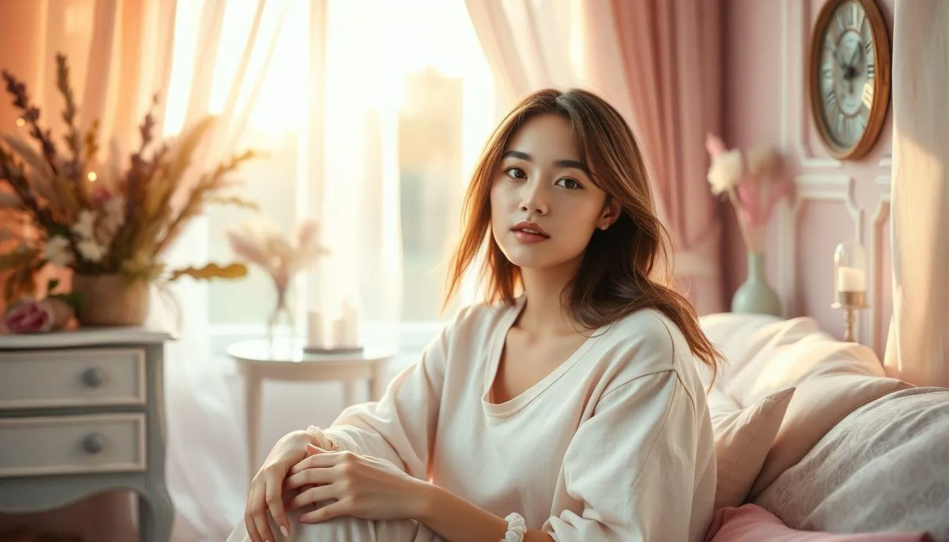 Pengertian dan Konsep Nama Saluran WA Aesthetic Girl (c) Ilustrasi AI