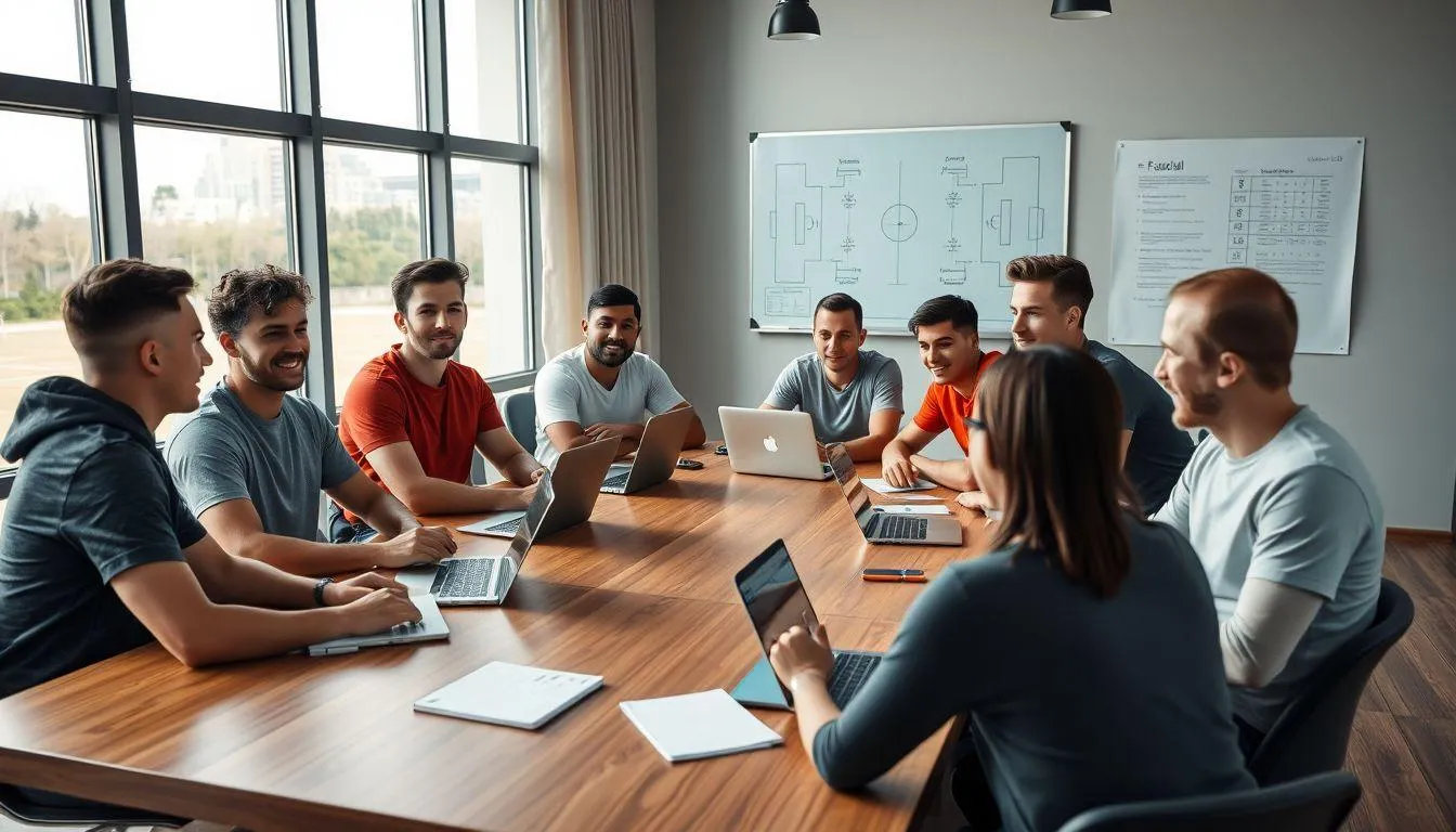 Strategi Memilih Nama Tim Futsal Keren yang Tepat (c) Ilustrasi AI