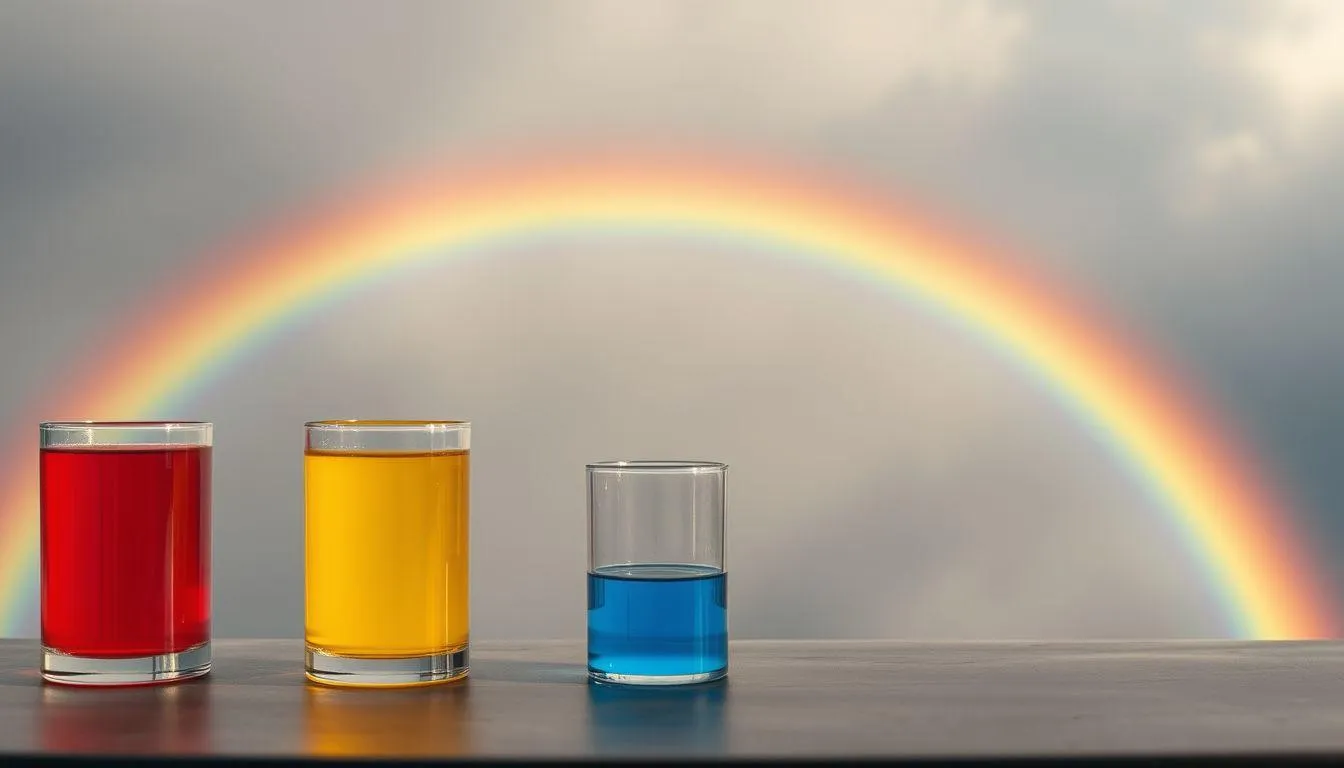 Warna Dasar dan Spektrum Pelangi