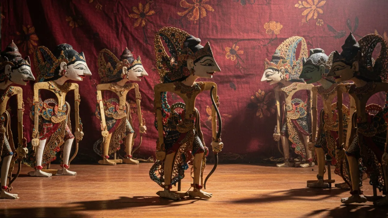 Nama Wayang Pandawa Lima dan Maknanya (c) Ilustrasi AI