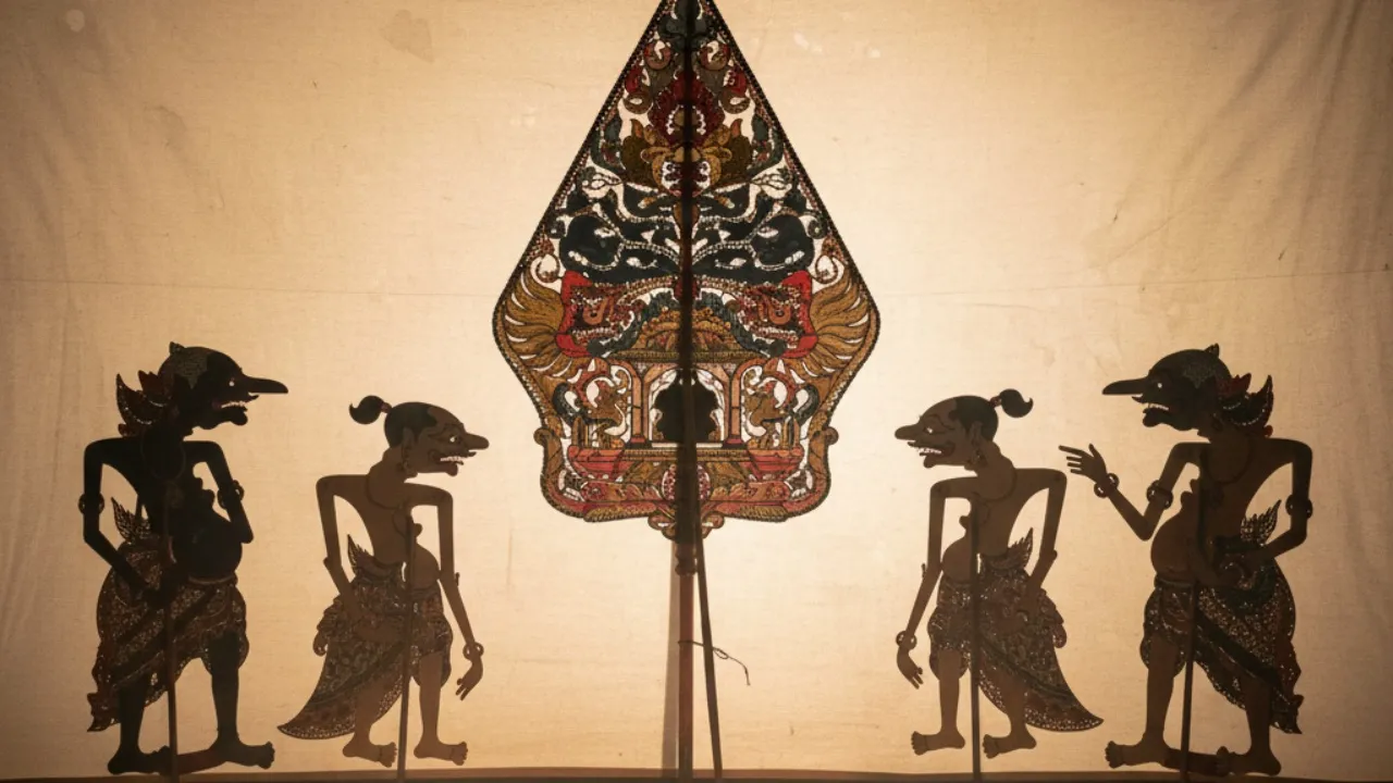 Tokoh Punakawan dan Filosofi Nama Wayang Rakyat (c) Ilustrasi AI