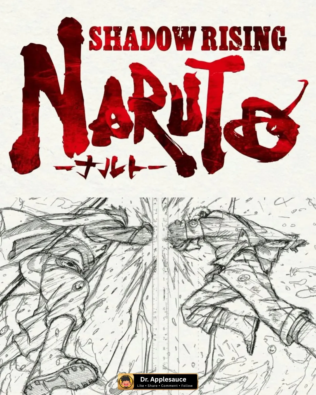 Naruto: Shadow Rising, proyek terbaru yang digarap Masashi Kishimoto (Studio Pierot)