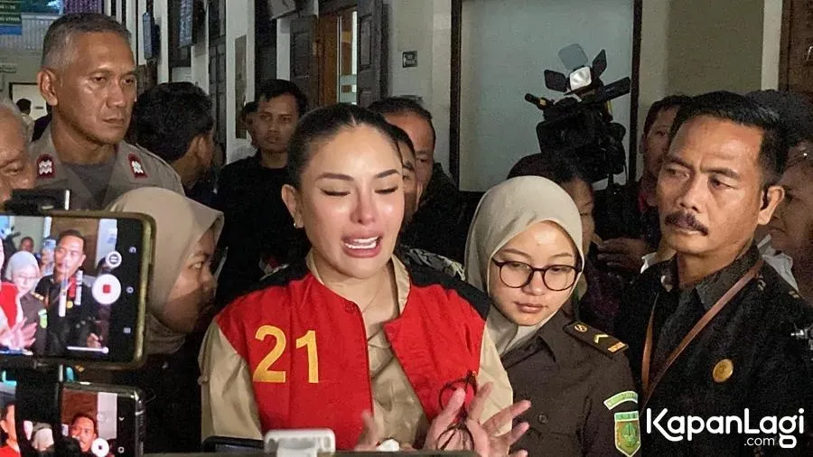 Nikita Mirzani hadiri sidang © KapanLagi.com/Fikri Alfi Rosyadi