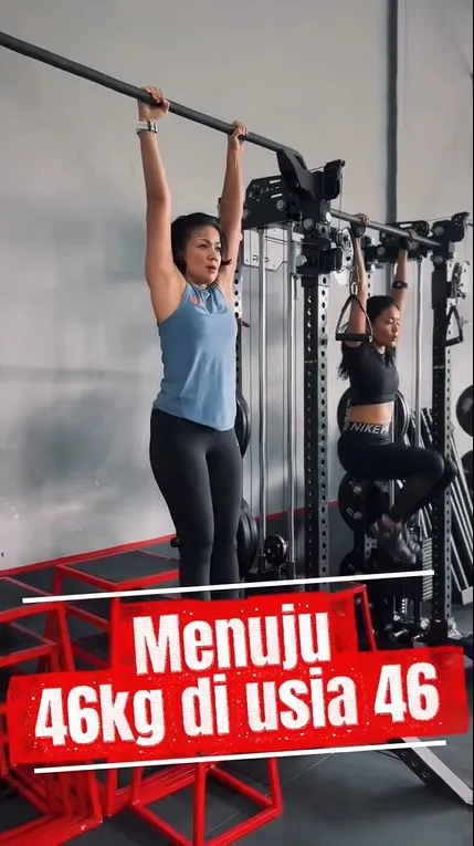 Nirina Zubir Wujudkan Target Berat Badan 46 Kg di Usia 46 Tahun (credit: instagram/nirinazubir_)