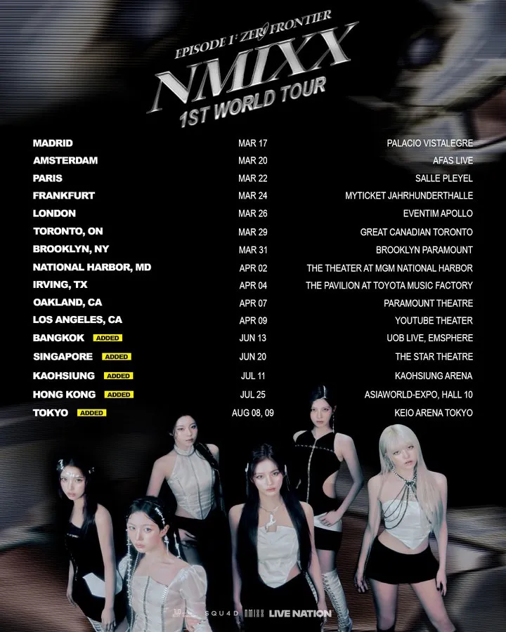 Poster Konser NMIXX (credit: x.com/NMIXX_official)