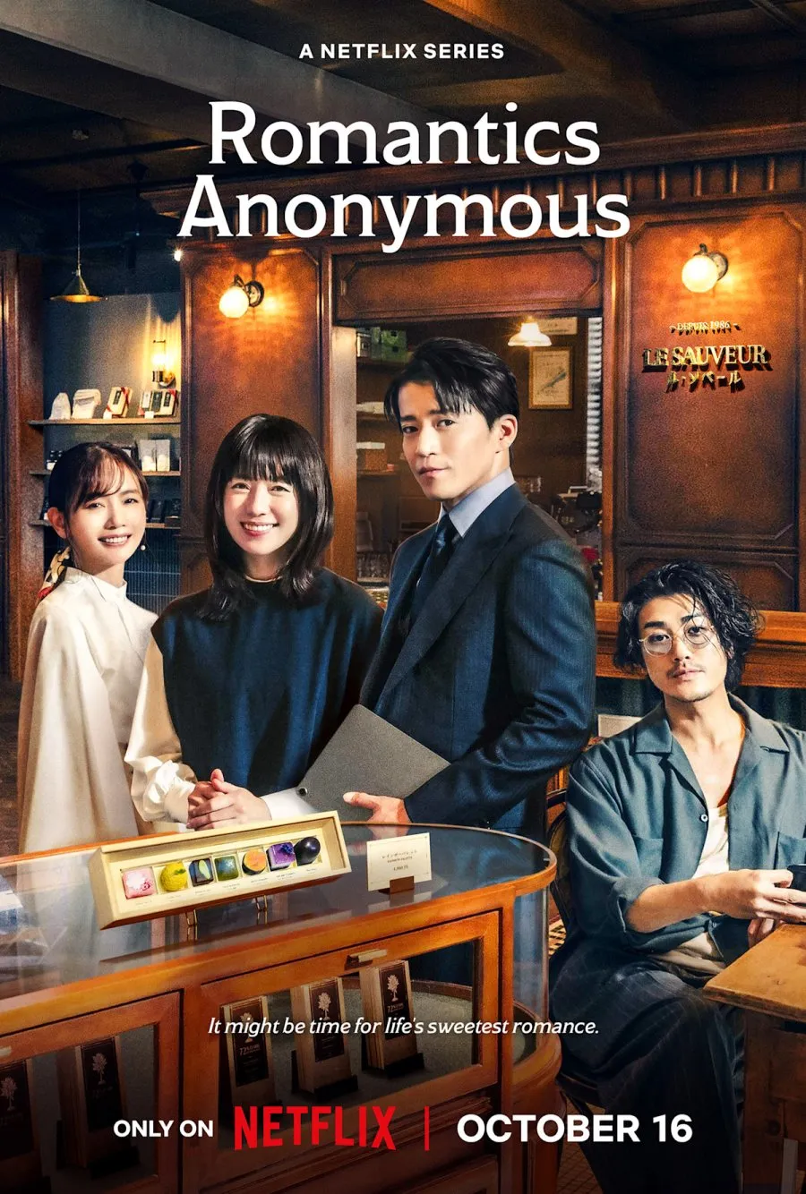 Omara Esteghlal - Song Joong Ki Jadi Cameo di Serial Netflix ROMANTICS ANONYMOUS (credit: mydramalist)