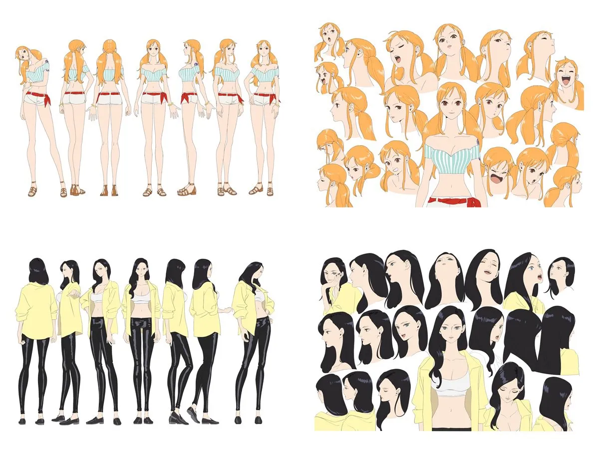 Desain Karakter 'One Piece: Heroines' (Credit: x.com/@ToeiAnimation)