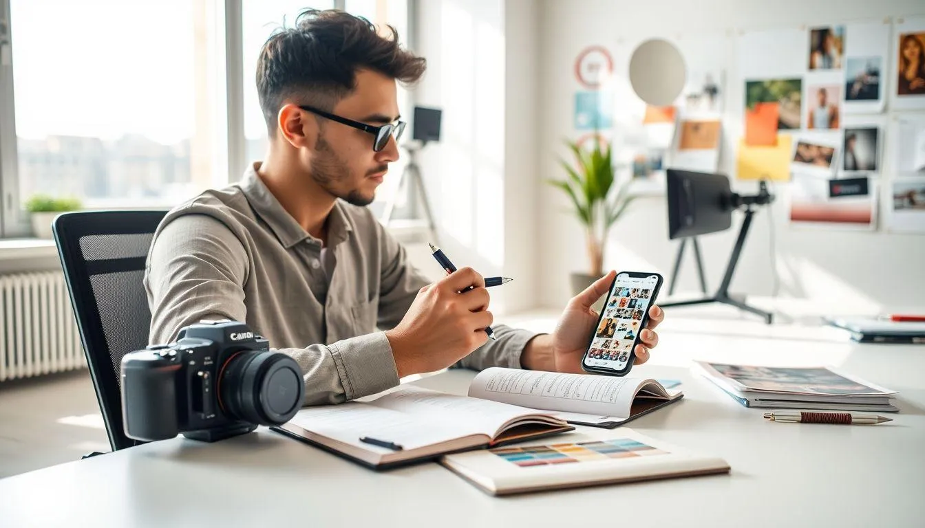 Tips Memilih One Word Caption IG yang Tepat (c) Ilustrasi AI