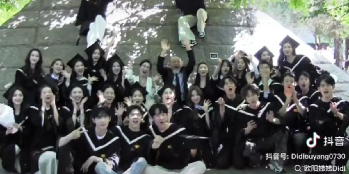 Ouyang Didi bersama teman (Credit: X.com/BesidePatchanan)