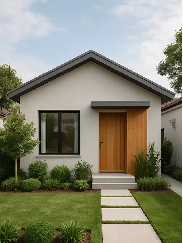 Rumah Modern Simple Terbaru yang Menawan (Foto: Rizka Nur Laily via ChatGPT)