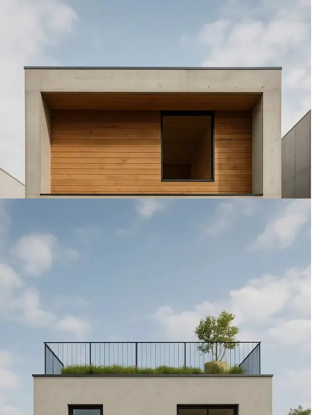 Rumah Modern Simple Terbaru yang Menawan (Foto: Rizka Nur Laily via ChatGPT)