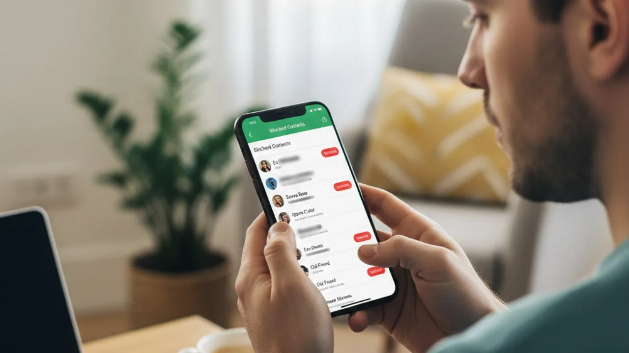 Mengelola Daftar Kontak yang Diblokir (c) Ilustrasi AI