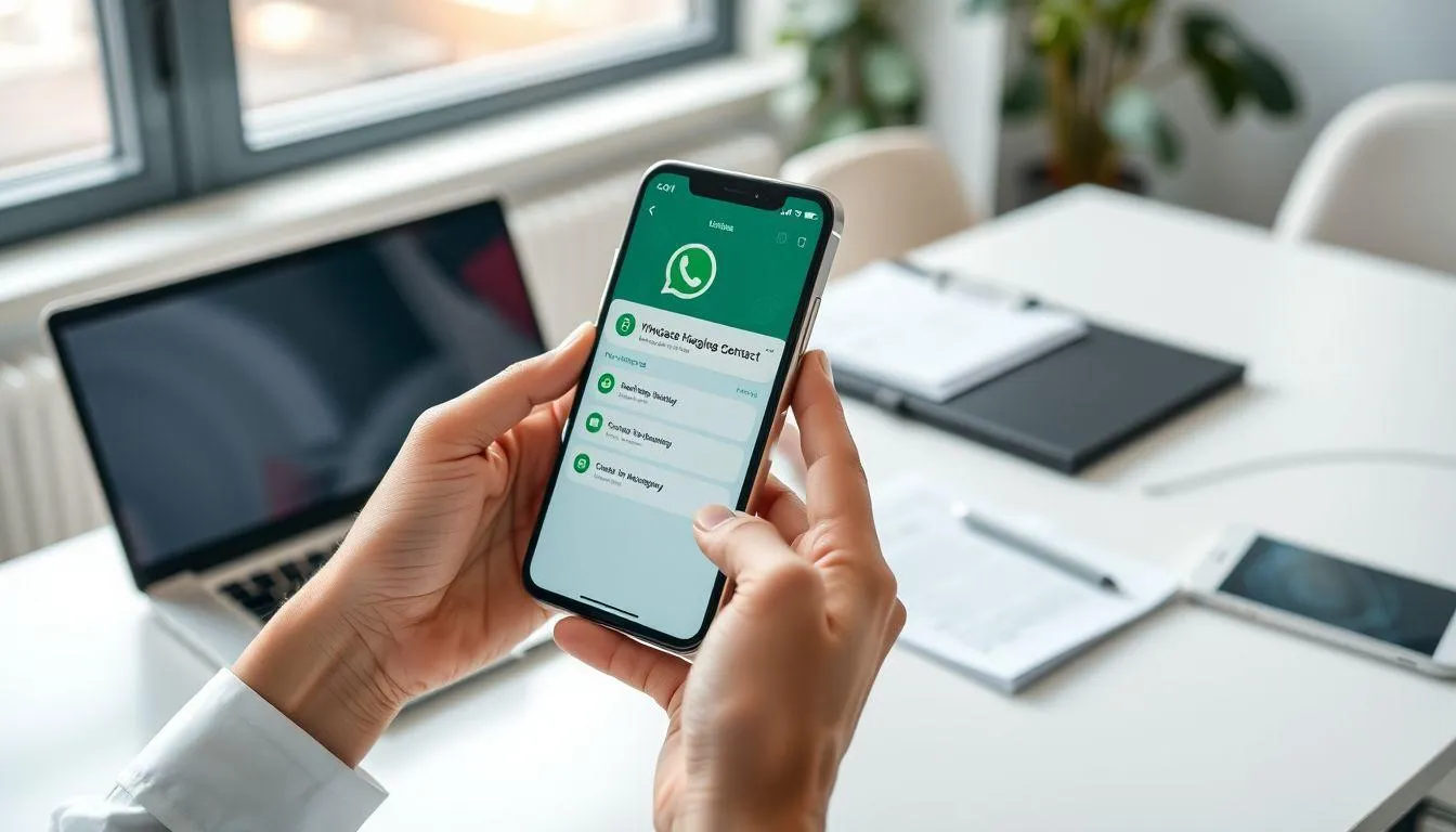 Langkah-Langkah Melaporkan Akun di WhatsApp (c) Ilustrasi AI