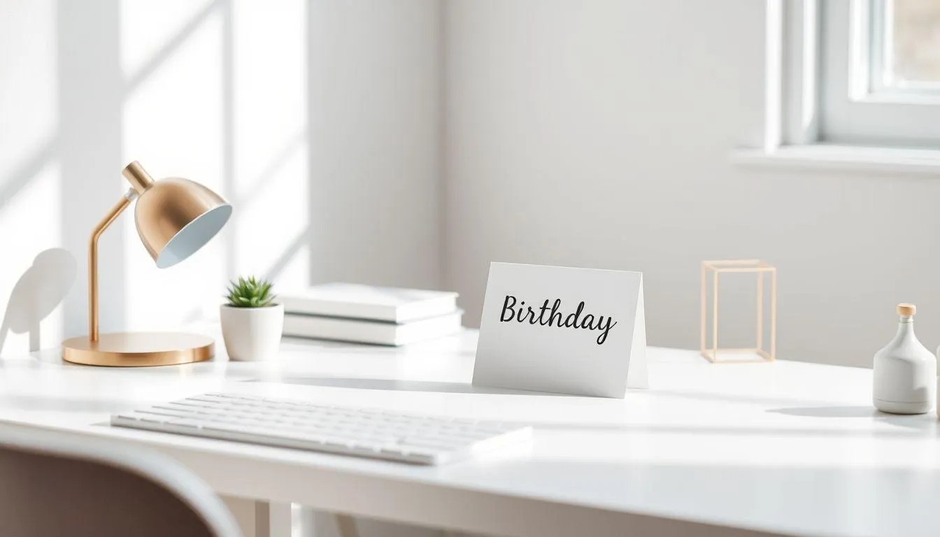 Elemen-Elemen Penting dalam Aesthetic Minimalist Birthday Caption (c) Ilustrasi AI