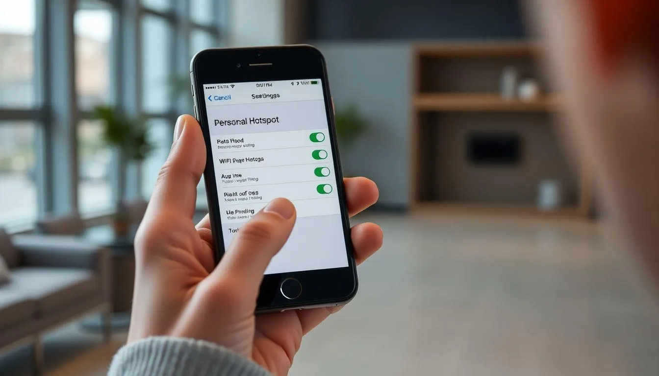 Metode Pengaktifan Hotspot Melalui WiFi (c) Ilustrasi AI