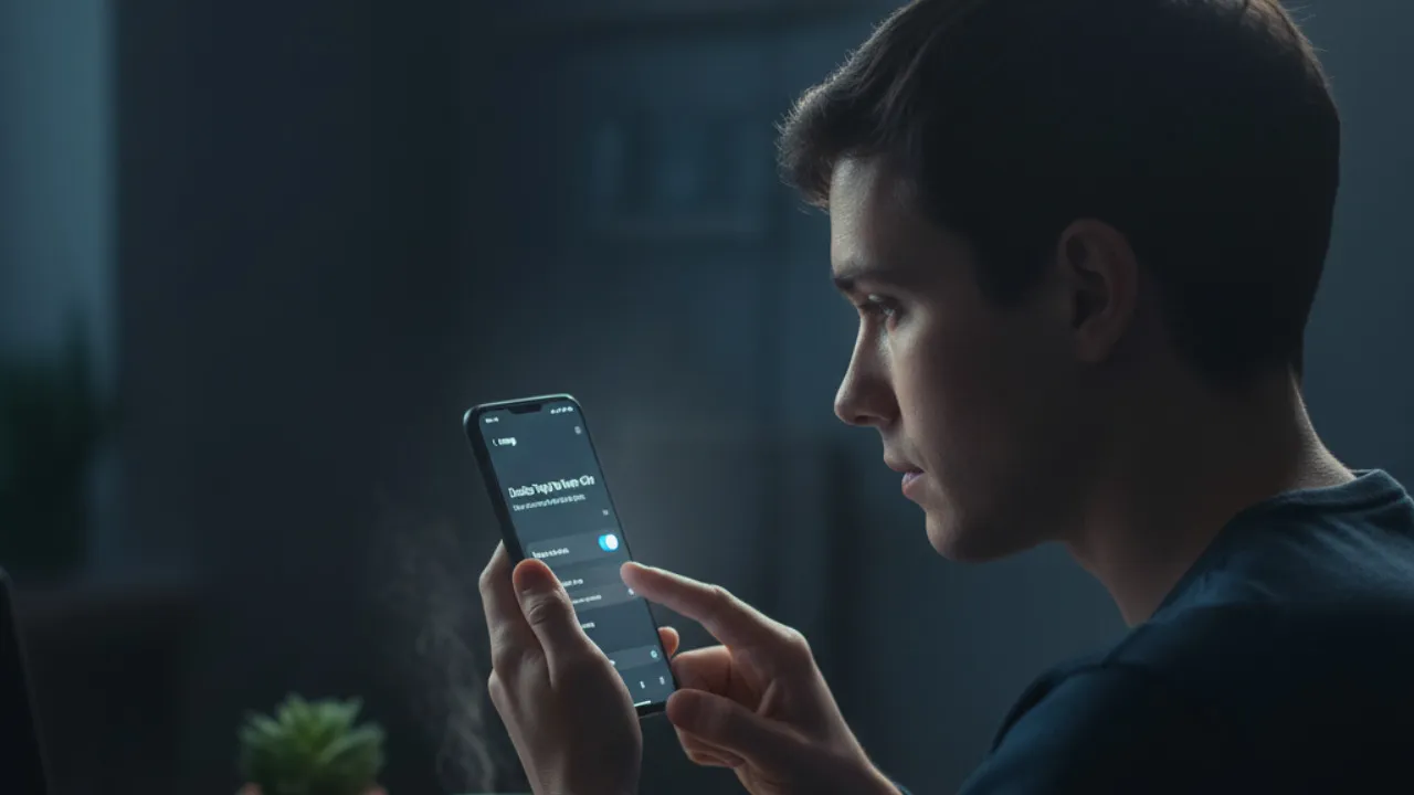 Cara Mengatur Ketukan Ganda untuk Mematikan Layar (c) Ilustrasi AI