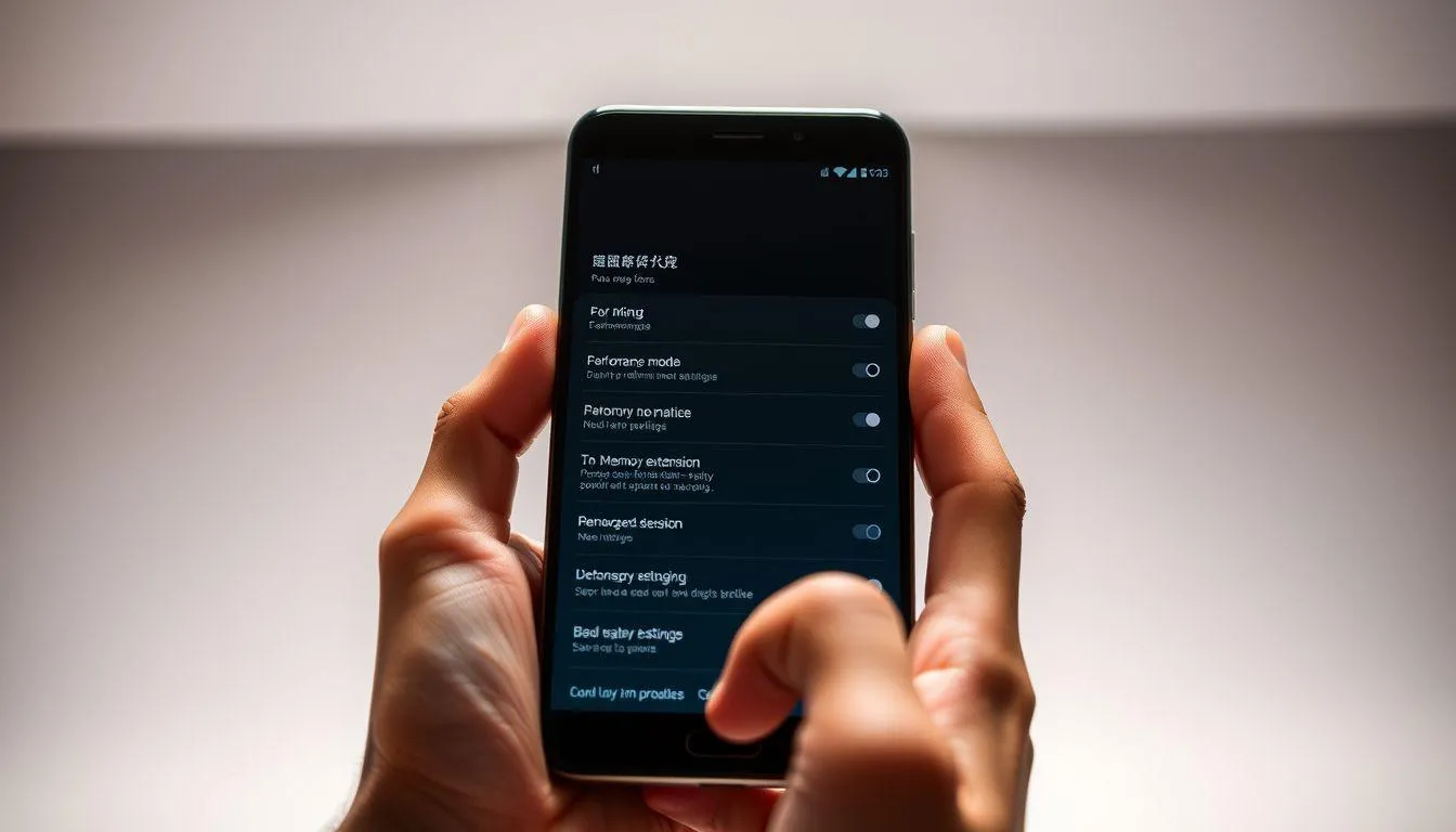 Pengaturan Sistem dan Mode Performa