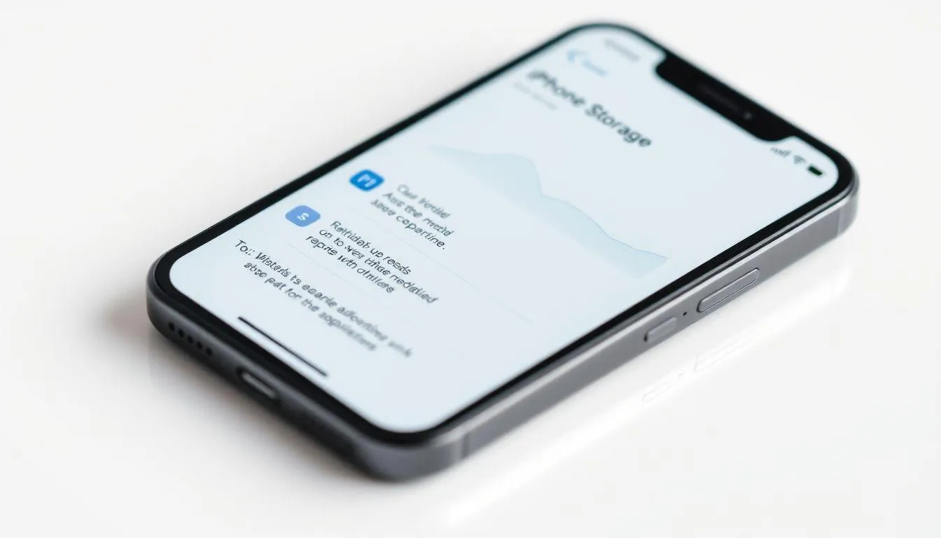 Pemanfaatan Fitur Rekomendasi iPhone Storage