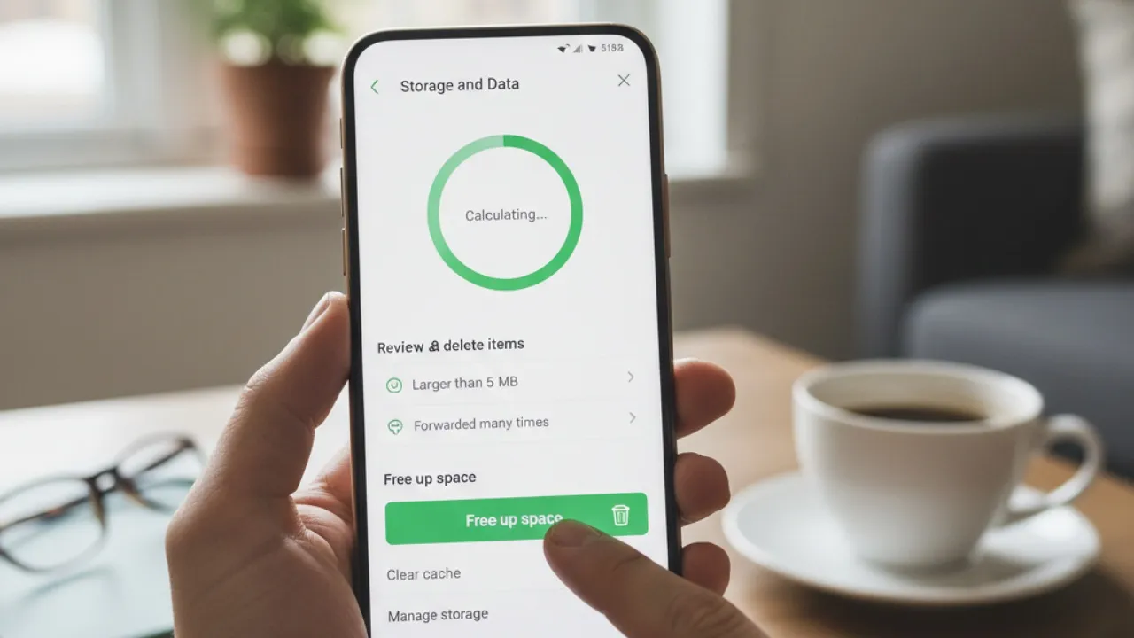 Mengosongkan Data WhatsApp dan Media Messenger (c) Ilustrasi AI
