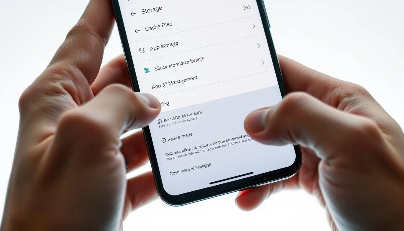 Menghapus Cache Aplikasi untuk Mengoptimalkan Penyimpanan (c) Ilustrasi AI