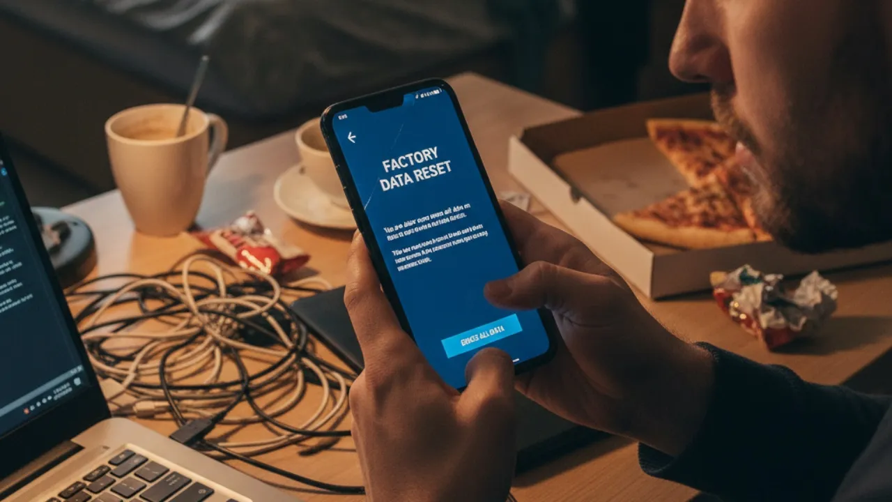 Metode Recovery Mode dan Factory Reset (c) Ilustrasi AI