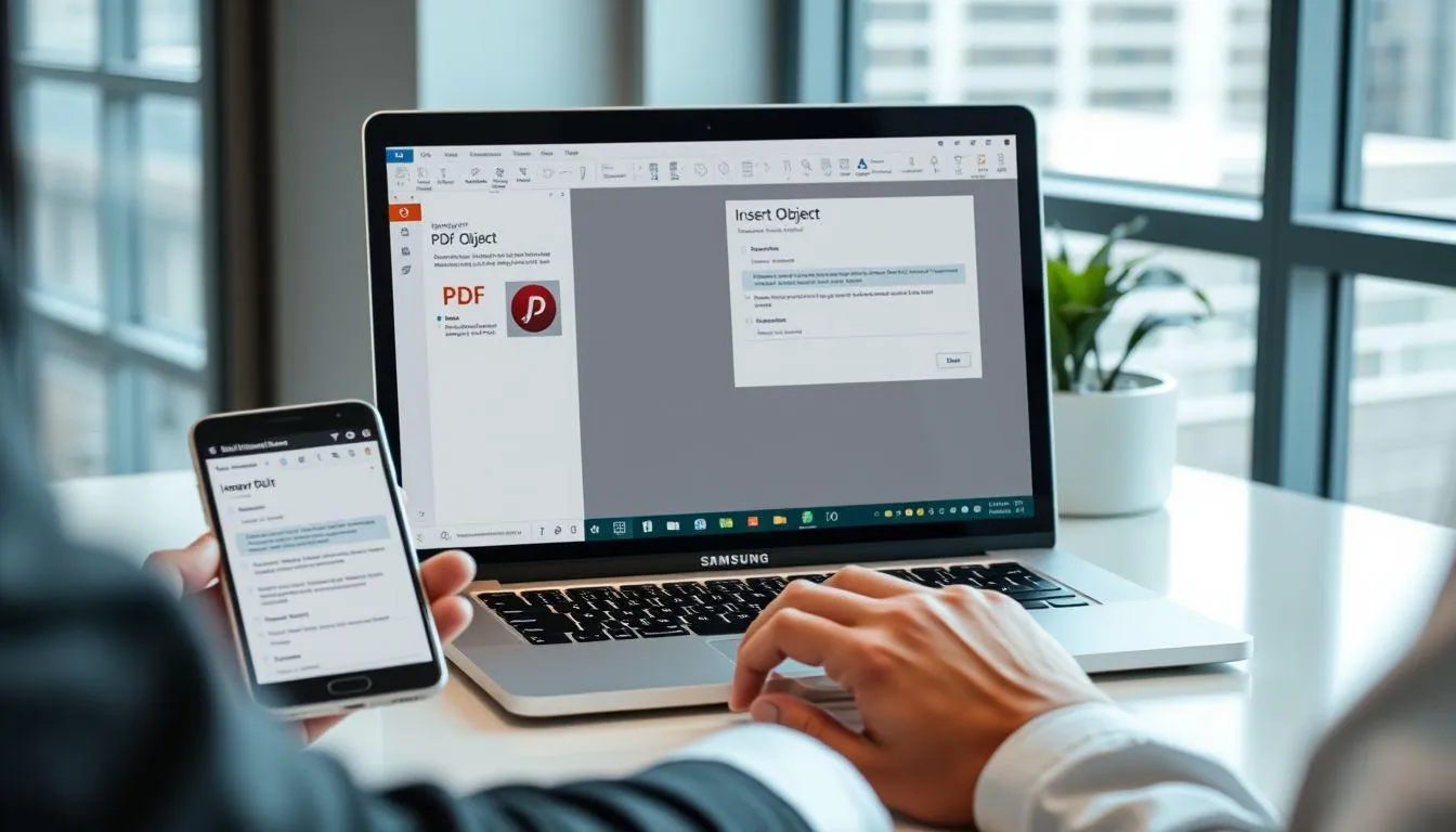 Mengimpor PDF ke PowerPoint (credit:Image by AI)