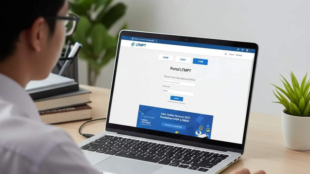 Pengertian dan Fungsi Akun LTMPT (c) Ilustrasi AI