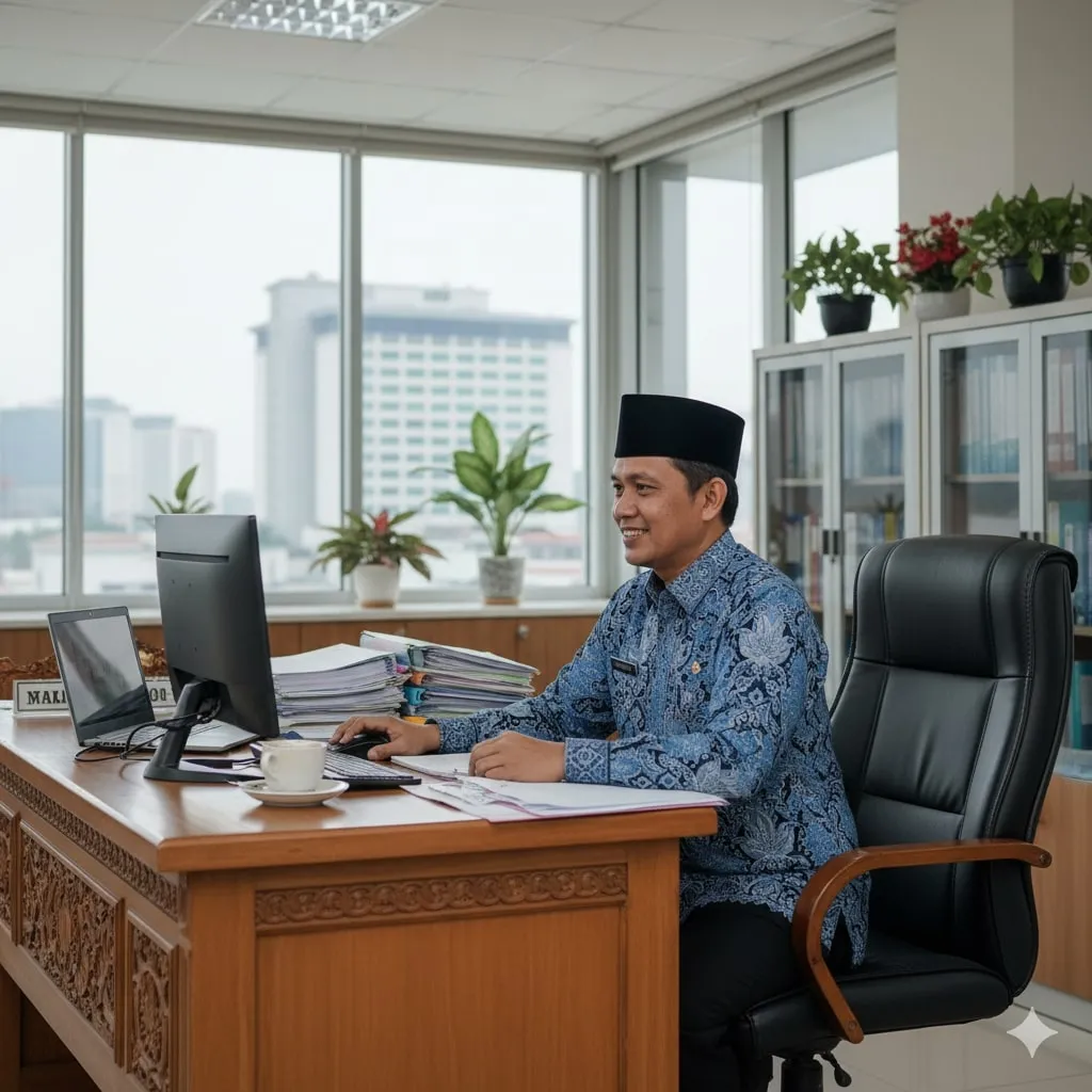 Langkah-langkah Cara Daftar CPNS Melalui SSCASN (c) Ilustrasi AI