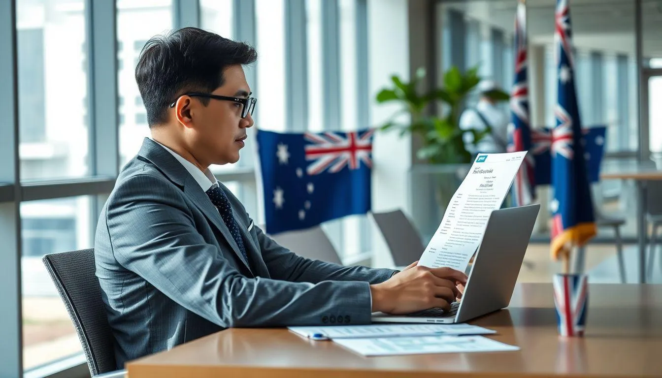 Tips Sukses dalam Cara Daftar Kerja di Australia (c) Ilustrasi AI