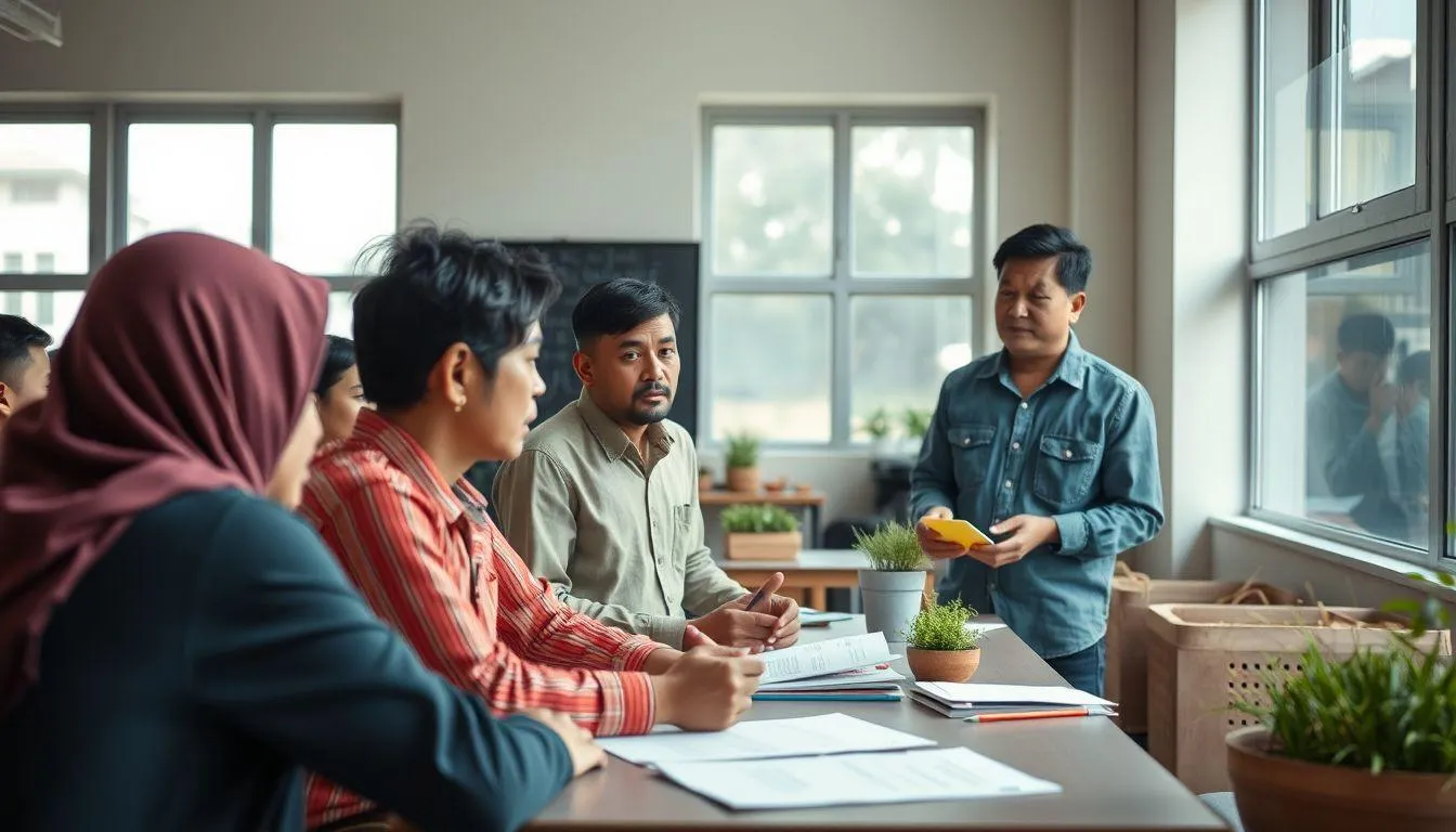 Pelatihan dan Persiapan Sebelum Keberangkatan (c) Ilustrasi AI