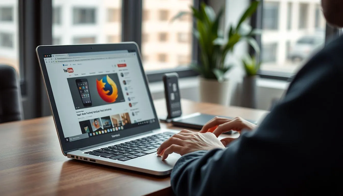 Menggunakan Ekstensi Browser dan Add-On (c) Ilustrasi AI