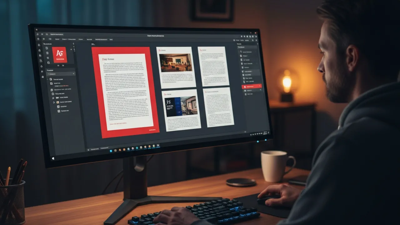 Solusi Pengeditan PDF dengan Adobe Acrobat (c) Ilustrasi AI