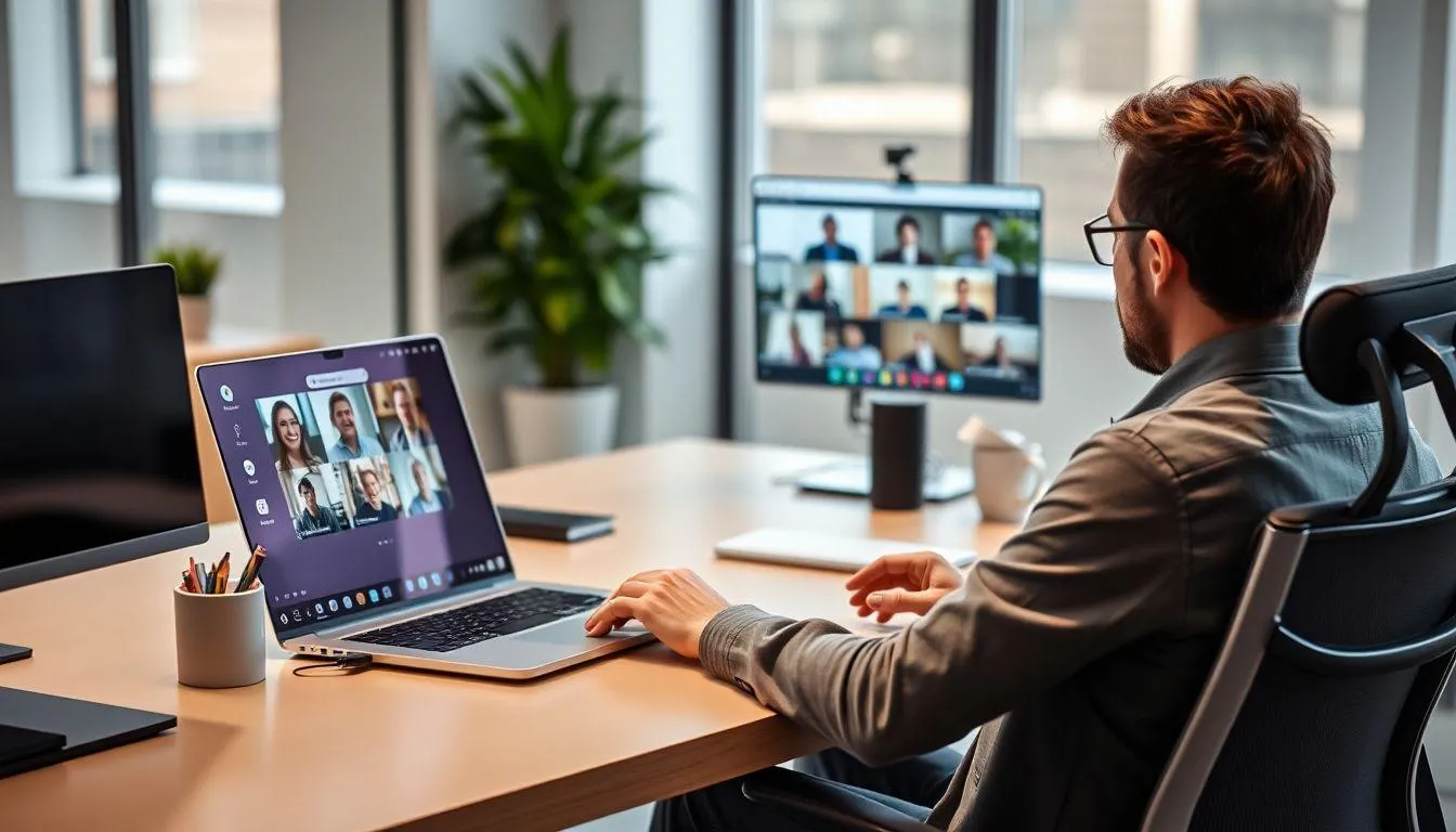 Menggunakan Fitur Share Screen untuk Presentasi