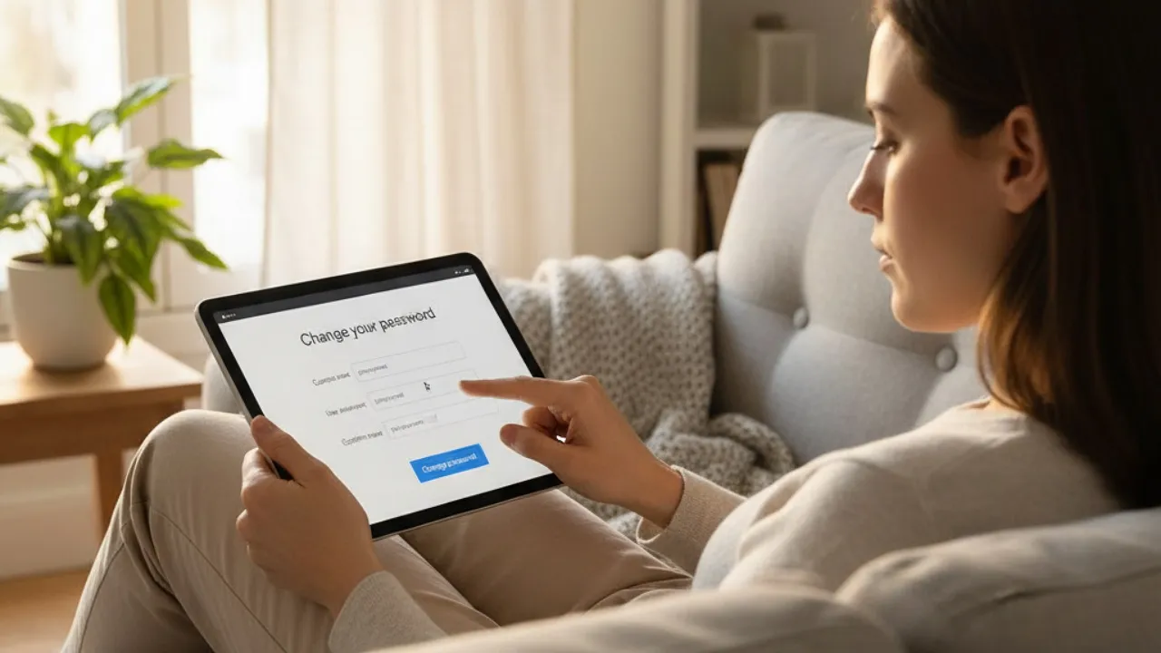 Prosedur Pergantian Kata Sandi Gmail di iPhone dan iPad (c) Ilustrasi AI